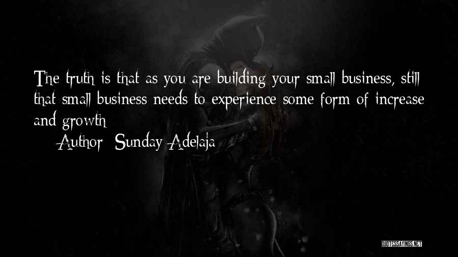 Building Your Business Quotes By Sunday Adelaja