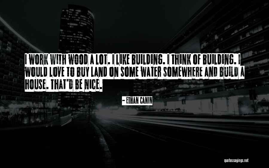 Building Your Own House Quotes By Ethan Canin