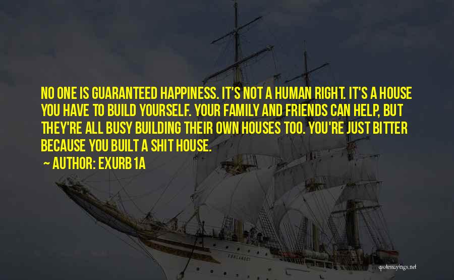 Building Yourself Quotes By Exurb1a