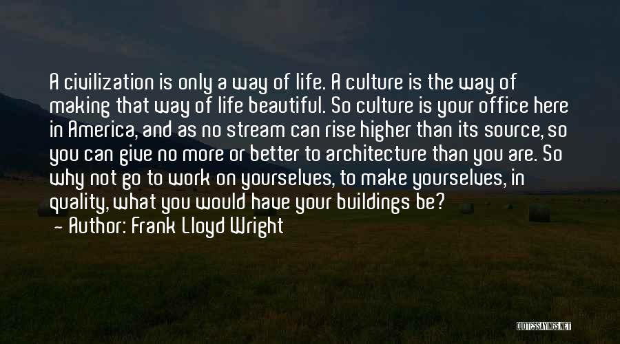 Buildings And Architecture Quotes By Frank Lloyd Wright
