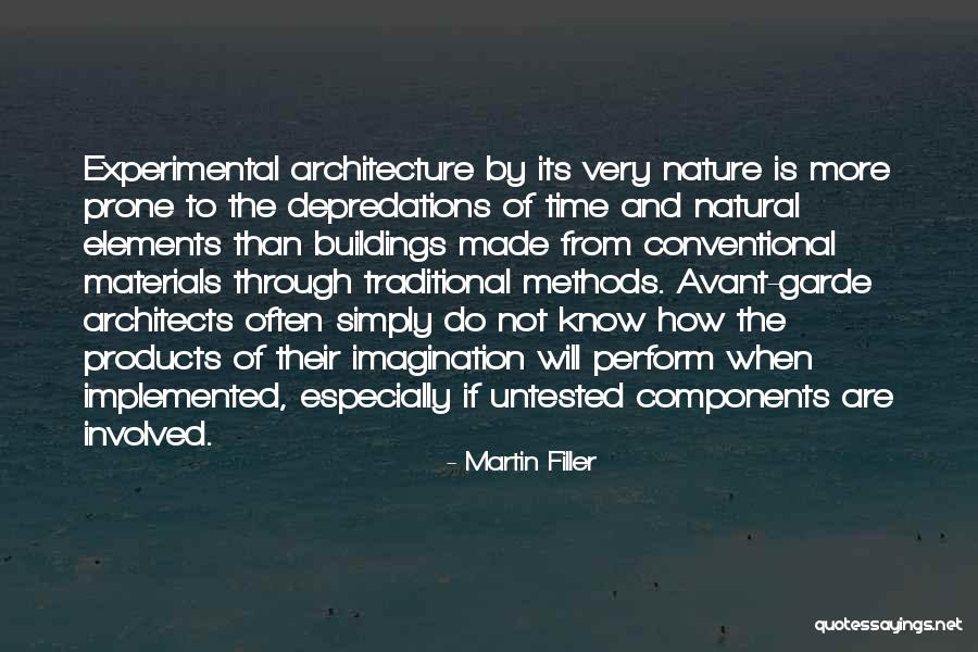 Buildings And Architecture Quotes By Martin Filler