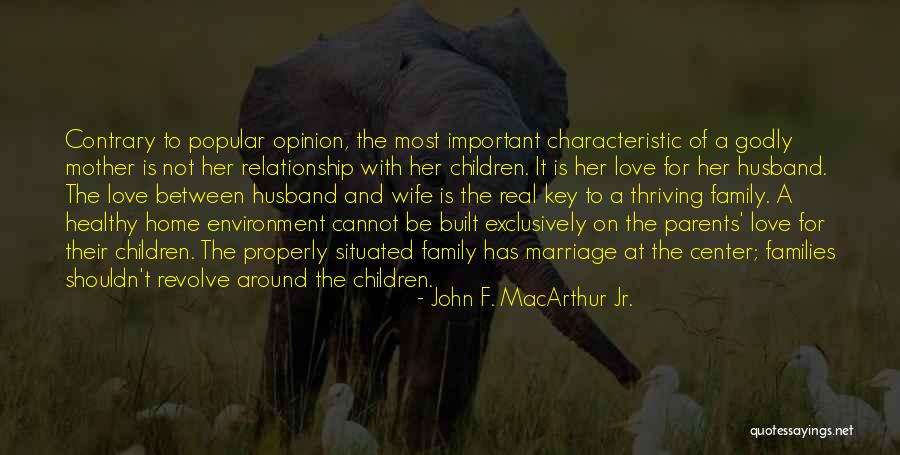 Built Environment Quotes By John F. MacArthur Jr.