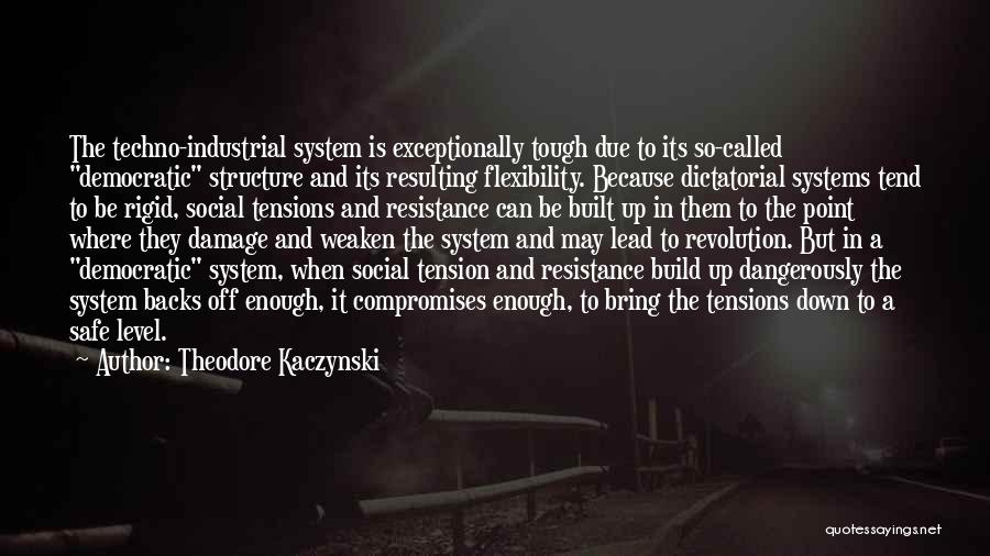 Built Tough Quotes By Theodore Kaczynski