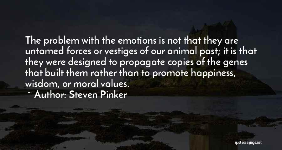 Built Up Emotions Quotes By Steven Pinker