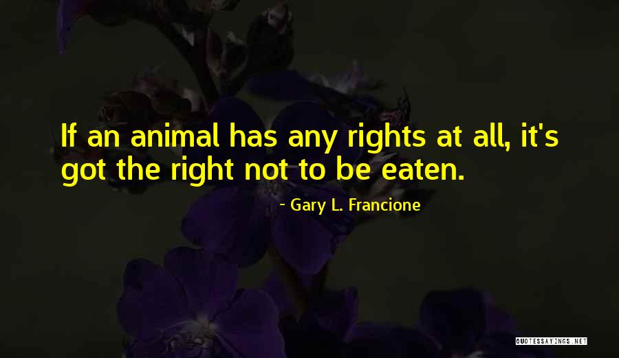 Buisson Associates Quotes By Gary L. Francione Buisson Associates Quotes By Gary L. Francione