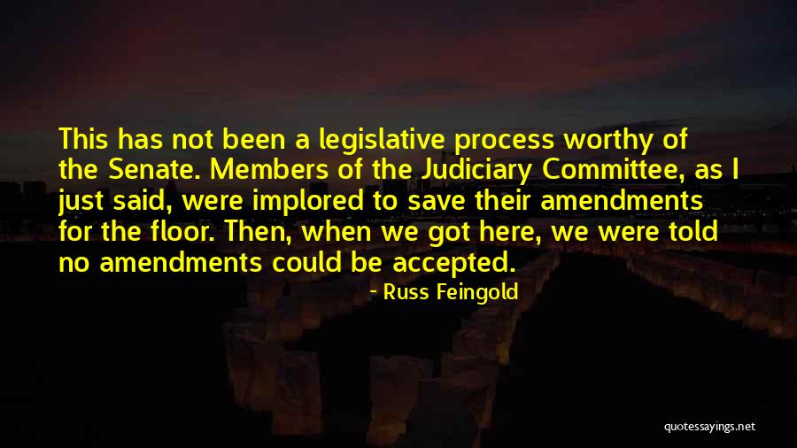Buissonniere Quotes By Russ Feingold Buissonniere Quotes By Russ Feingold