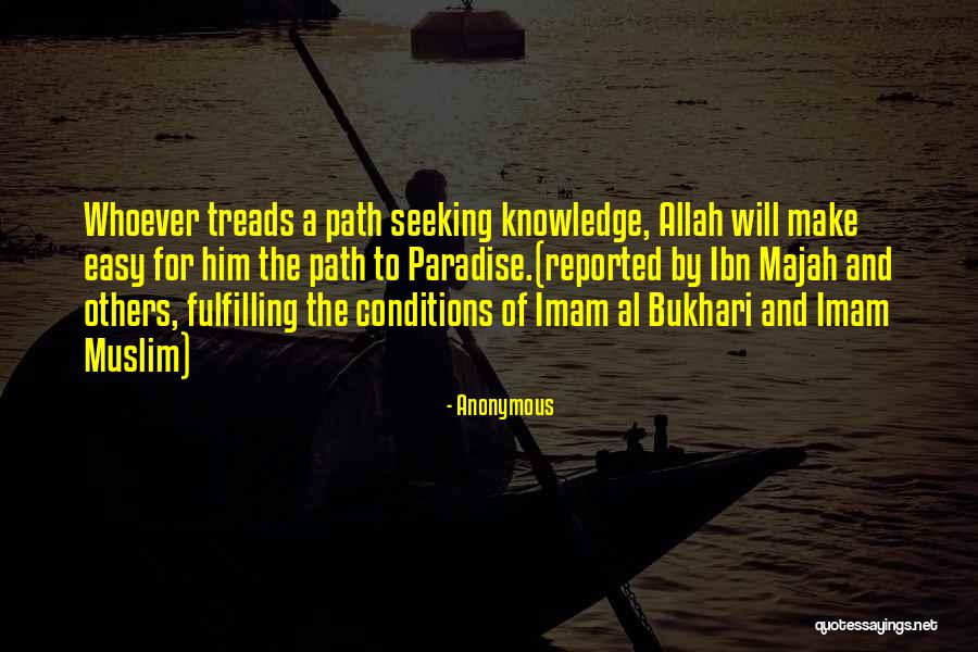 Bukhari Hadith Quotes By Anonymous Bukhari Hadith Quotes By Anonymous