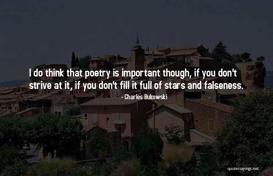Bukowski Poetry Quotes By Charles Bukowski