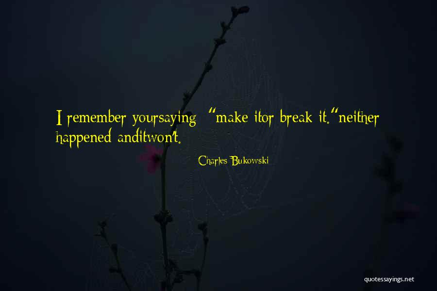 Bukowski Poetry Quotes By Charles Bukowski