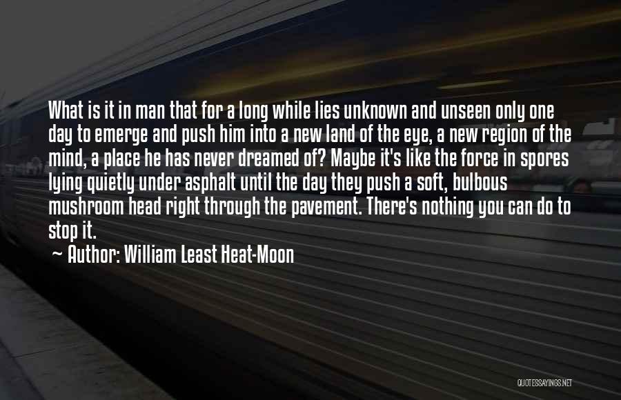 Bulbous Head Quotes By William Least Heat-Moon