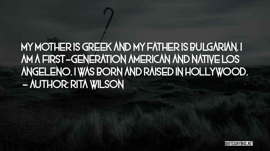 Bulgarian Quotes By Rita Wilson Bulgarian Quotes By Rita Wilson