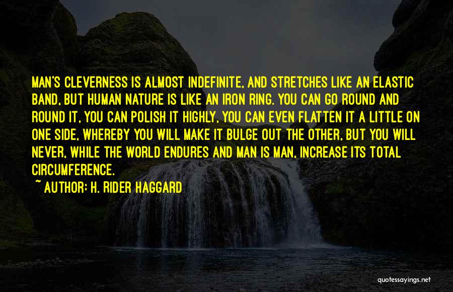 Bulge Quotes By H. Rider Haggard