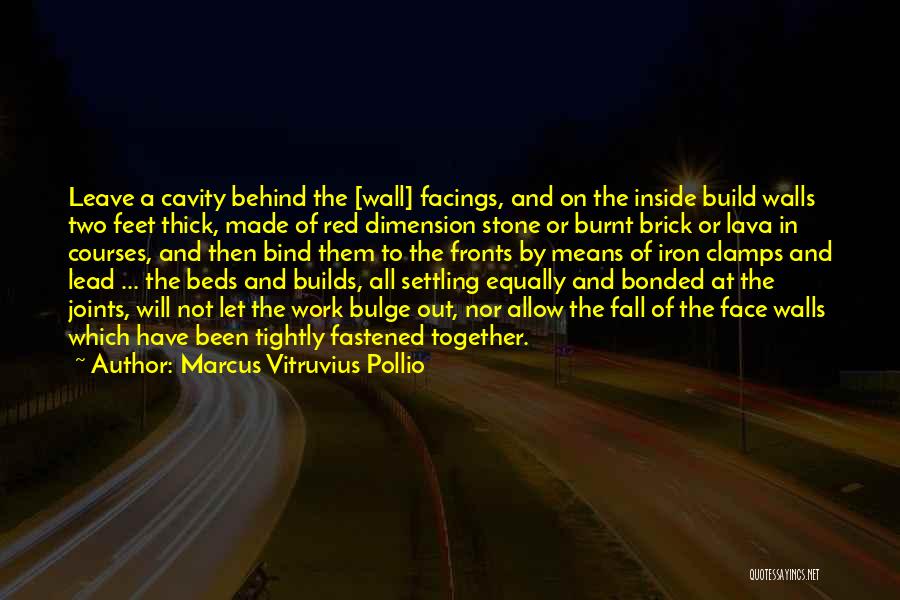 Bulge Quotes By Marcus Vitruvius Pollio