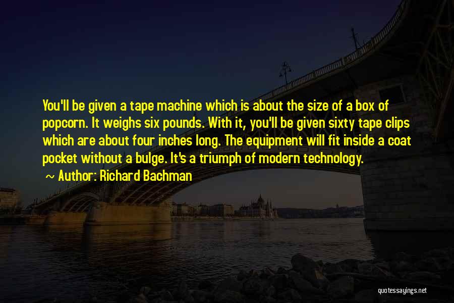 Bulge Quotes By Richard Bachman