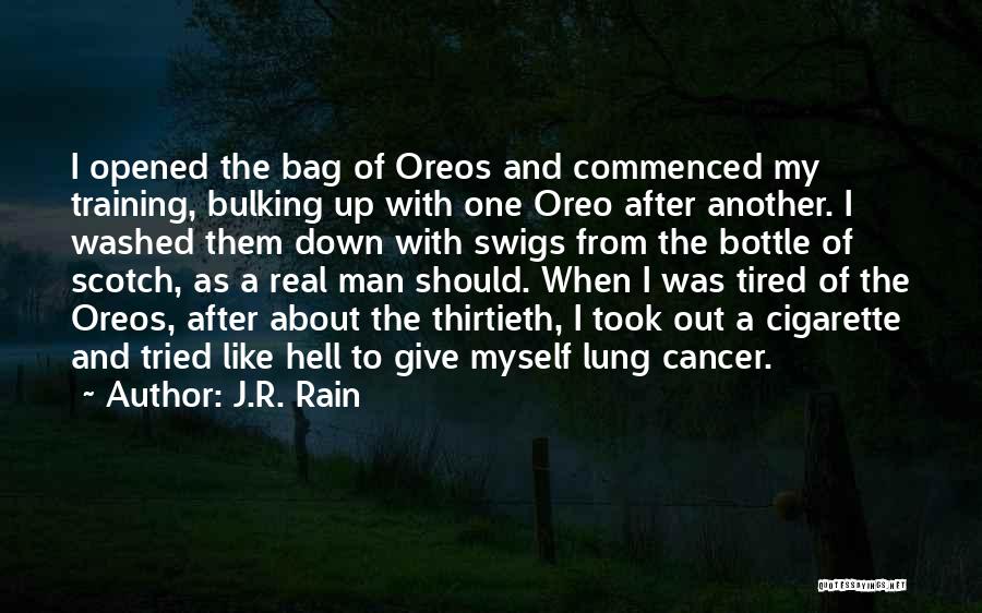 Bulking Quotes By J.R. Rain