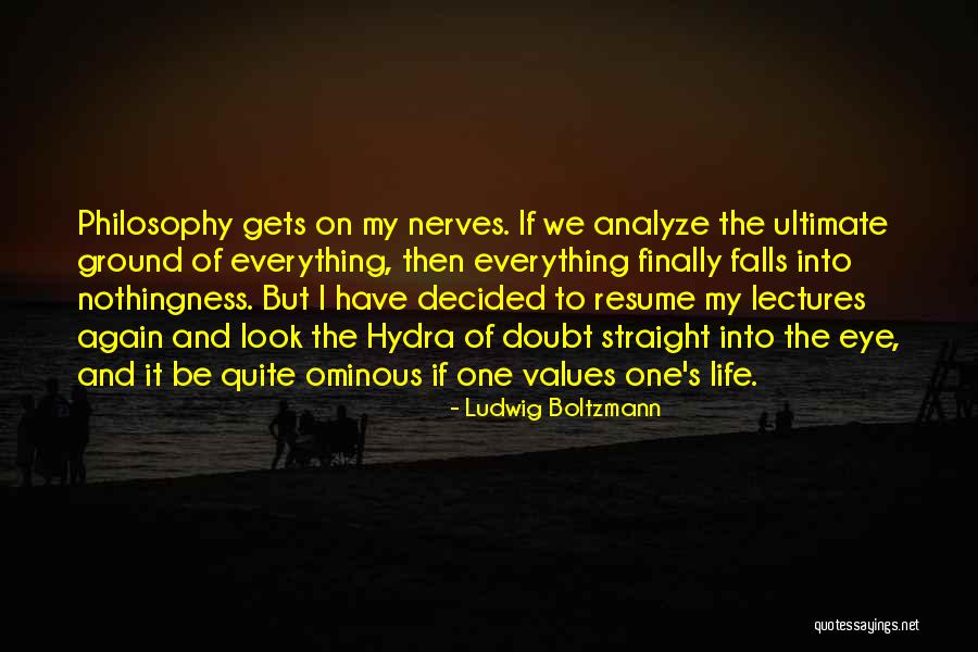 Bull Hauler Quotes By Ludwig Boltzmann Bull Hauler Quotes By Ludwig Boltzmann