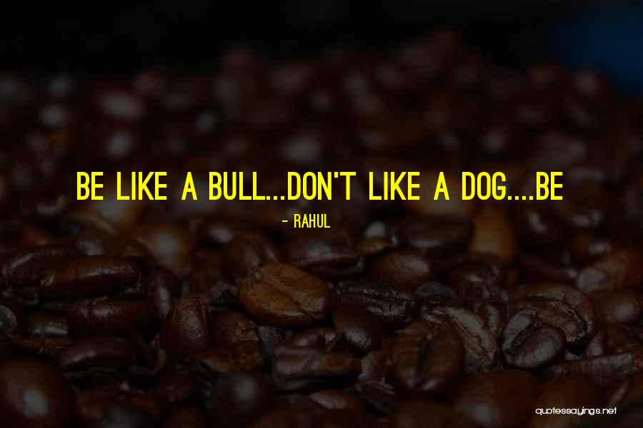 Bull Quotes By Rahul Bull Quotes By Rahul