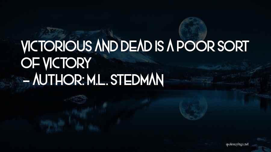 Bulleted Form Quotes By M.L. Stedman