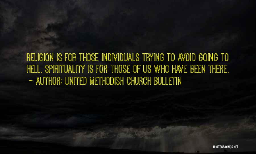 Bulletin Quotes By United Methodish Church Bulletin