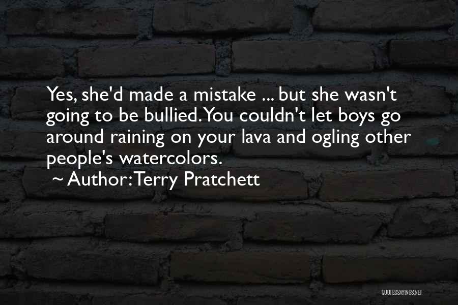 Bullied Girl Quotes By Terry Pratchett