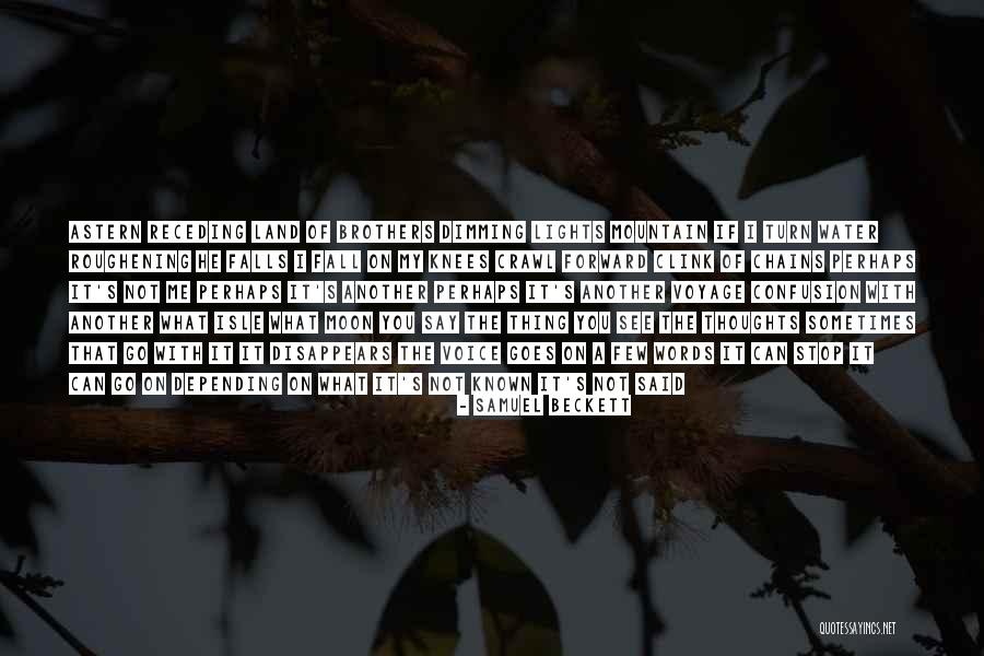 Bullington Construction Quotes By Samuel Beckett