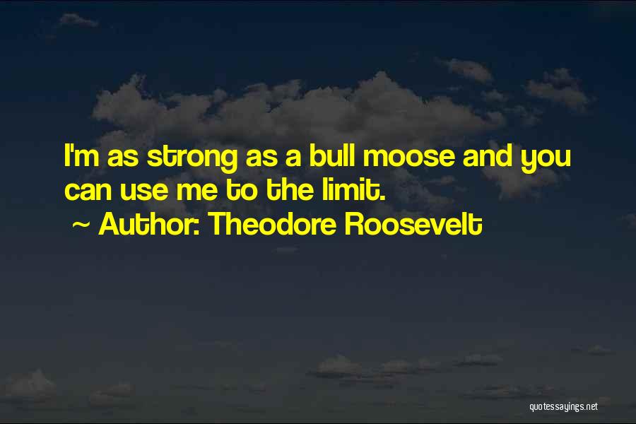 Bulls Quotes By Theodore Roosevelt