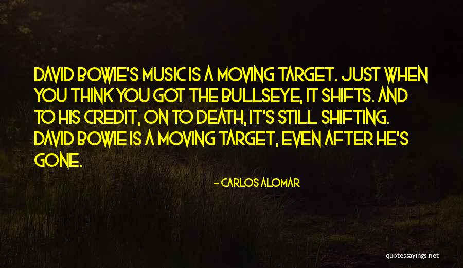 Bullseye Target Quotes By Carlos Alomar