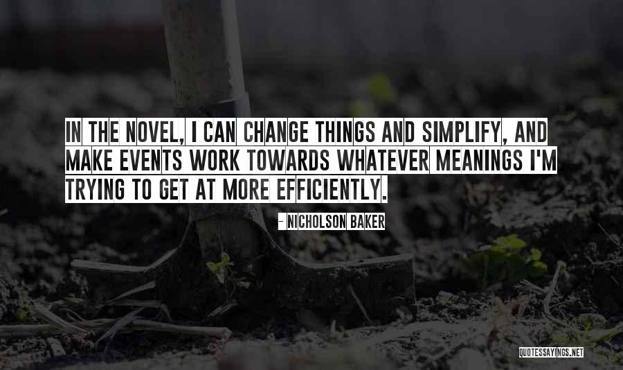 Bulunan Defineler Quotes By Nicholson Baker Bulunan Defineler Quotes By Nicholson Baker