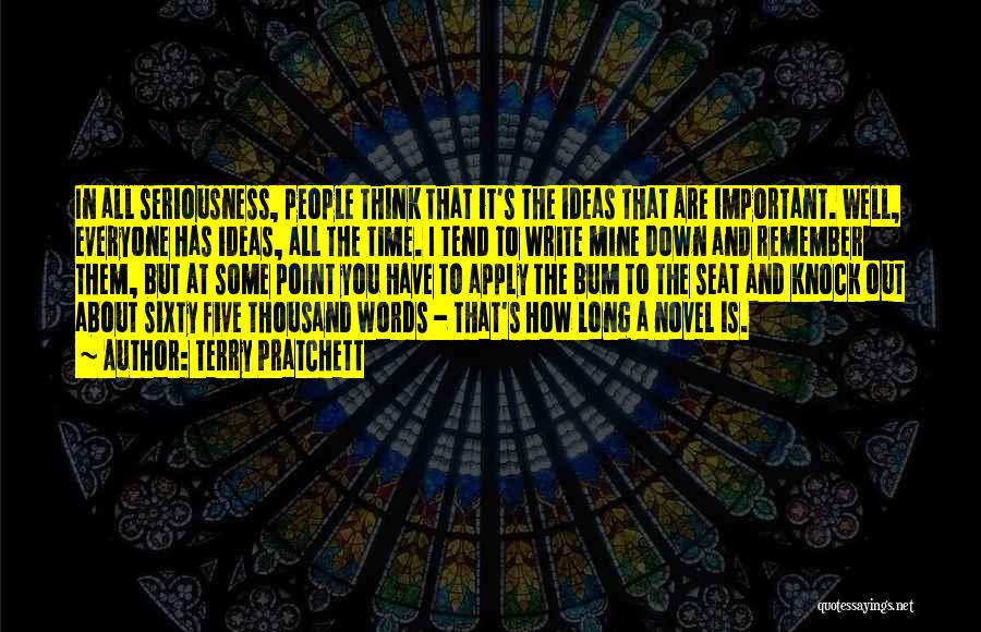 Bum Bum Quotes By Terry Pratchett