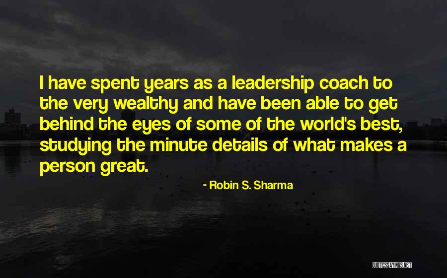 Bumann Restaurant Quotes By Robin S. Sharma