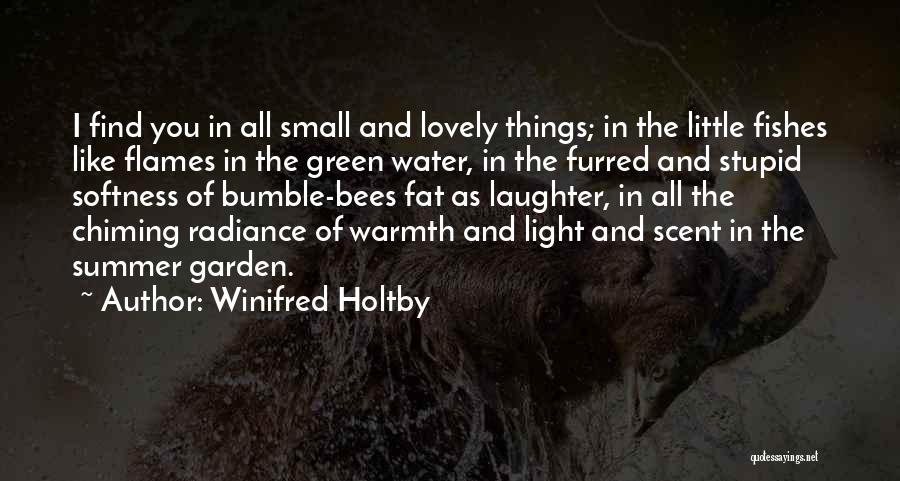 Bumble Quotes By Winifred Holtby