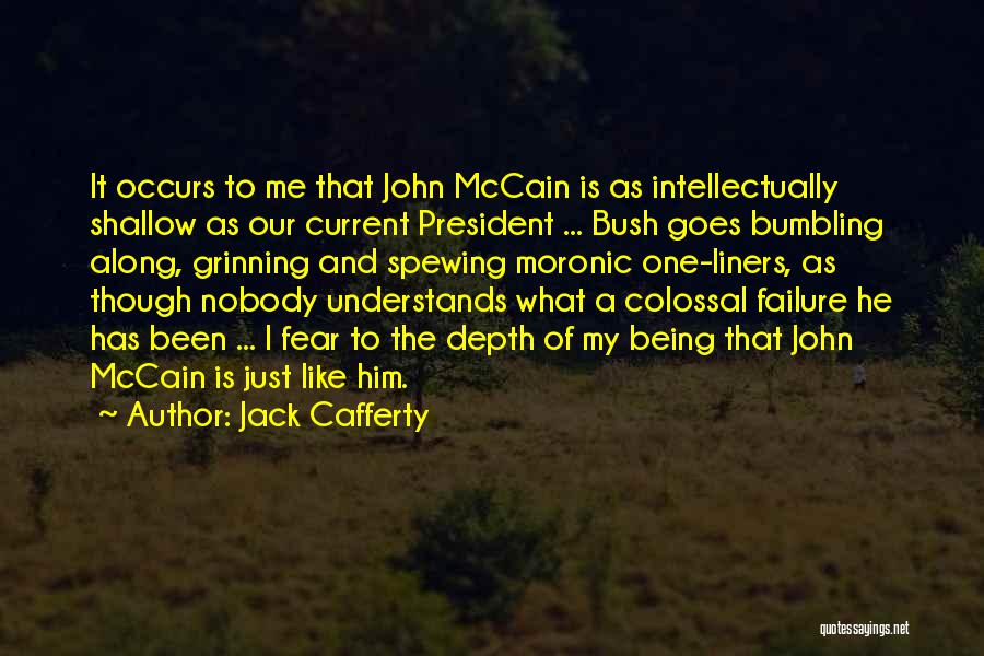 Bumbling Quotes By Jack Cafferty