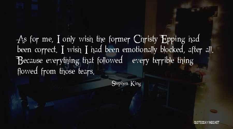 Bumhole Face Quotes By Stephen King Bumhole Face Quotes By Stephen King
