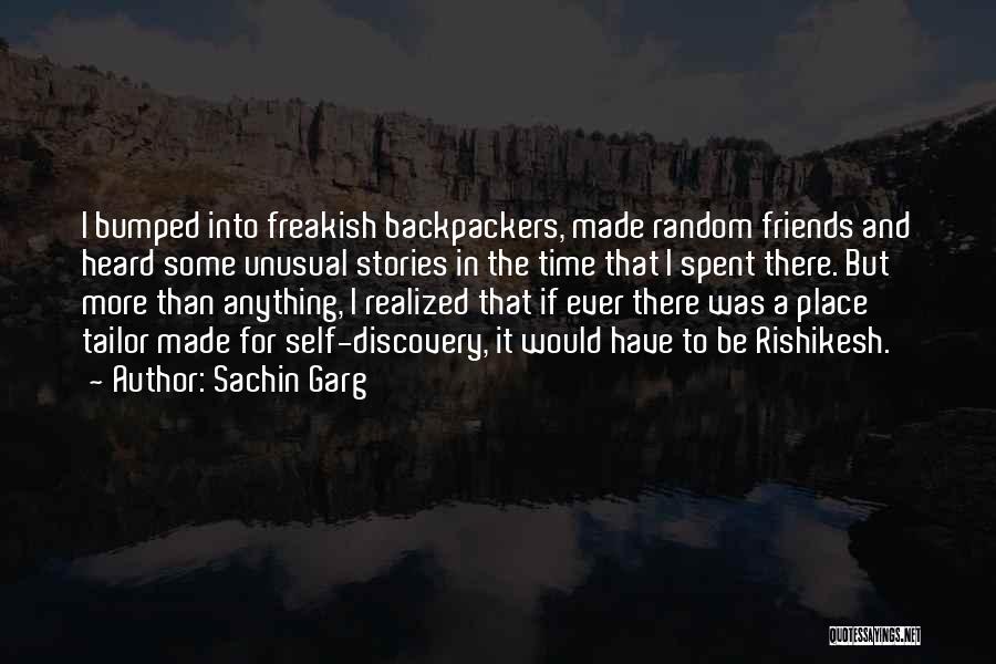 Bumped Into Each Other Quotes By Sachin Garg