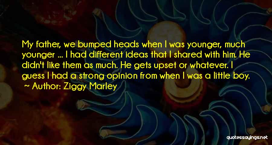 Bumped Into Each Other Quotes By Ziggy Marley