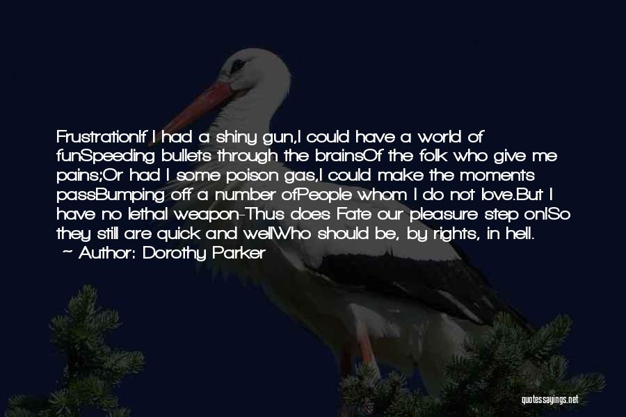 Bumping Quotes By Dorothy Parker