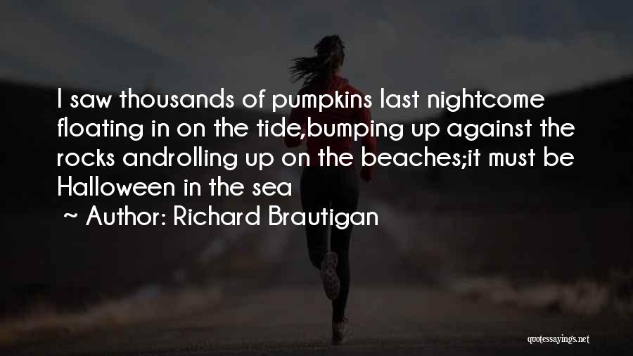 Bumping Quotes By Richard Brautigan