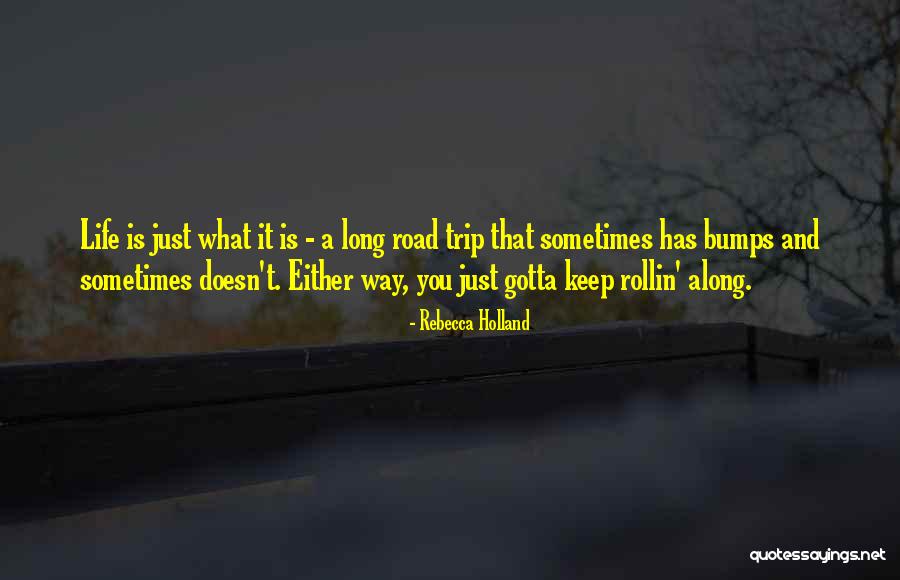 Bumps On The Road Quotes By Rebecca Holland