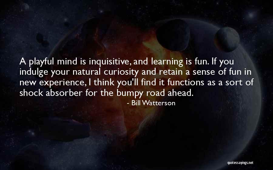 Bumpy Road Ahead Quotes By Bill Watterson Bumpy Road Ahead Quotes By Bill Watterson