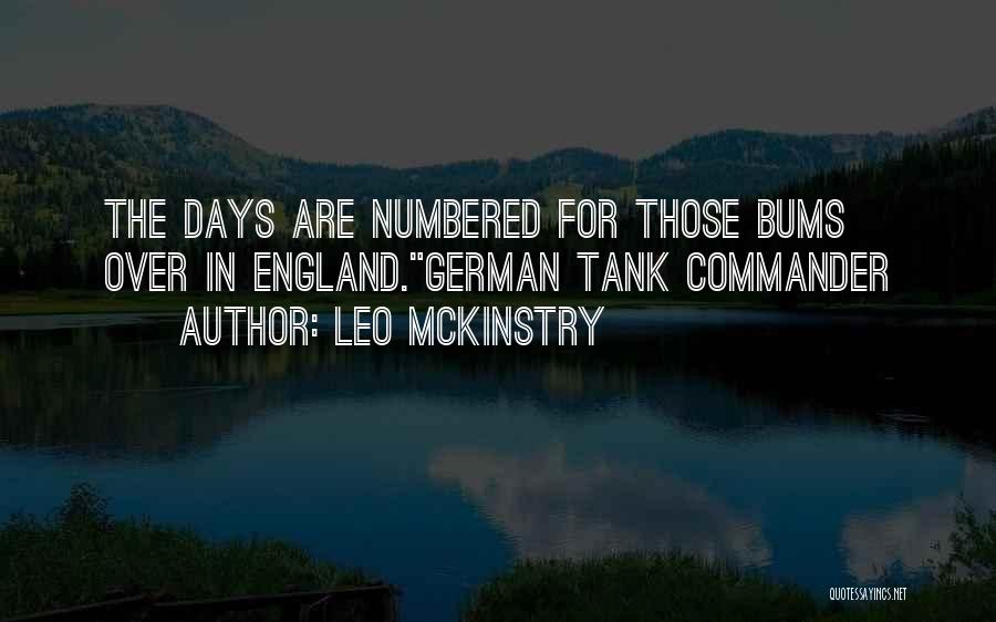 Bums Quotes By Leo McKinstry