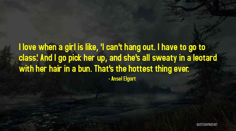 Bun Hair Quotes By Ansel Elgort Bun Hair Quotes By Ansel Elgort