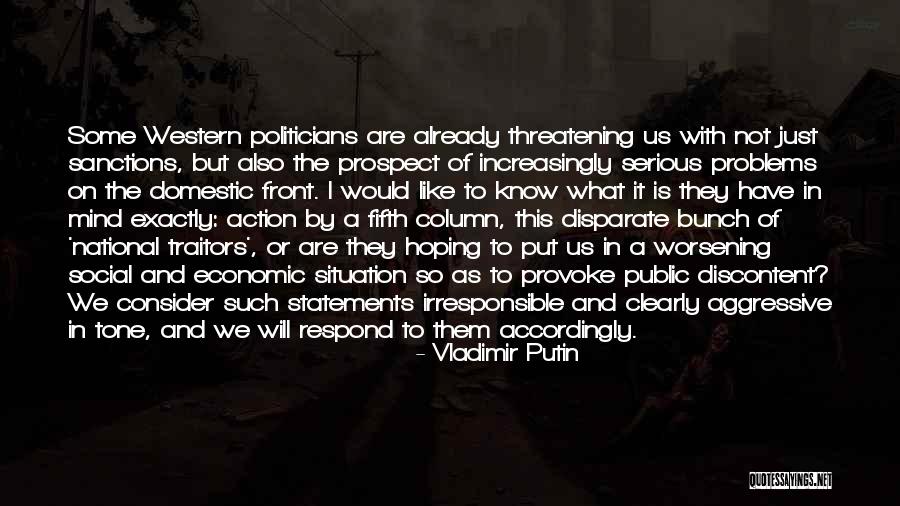 Bunch Quotes By Vladimir Putin Bunch Quotes By Vladimir Putin