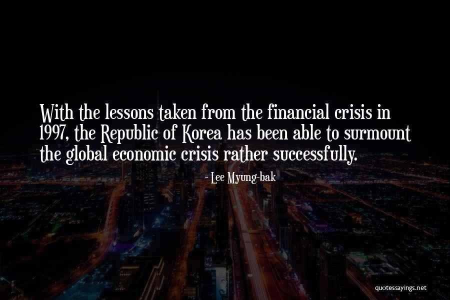 Bundesen Petaluma Quotes By Lee Myung-bak Bundesen Petaluma Quotes By Lee Myung-bak