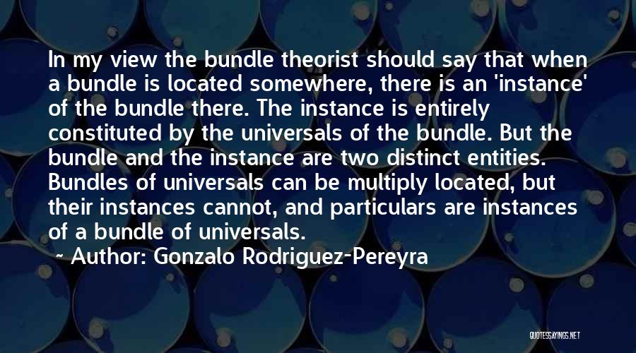 Bundles Quotes By Gonzalo Rodriguez-Pereyra