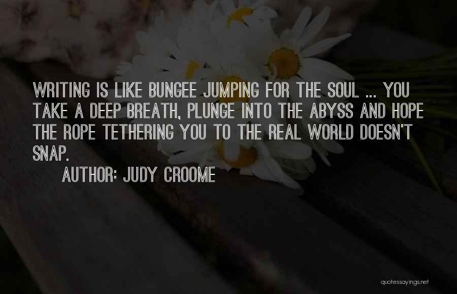 Bungee Quotes By Judy Croome
