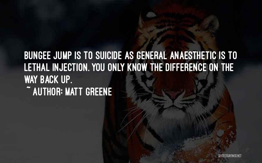 Bungee Quotes By Matt Greene