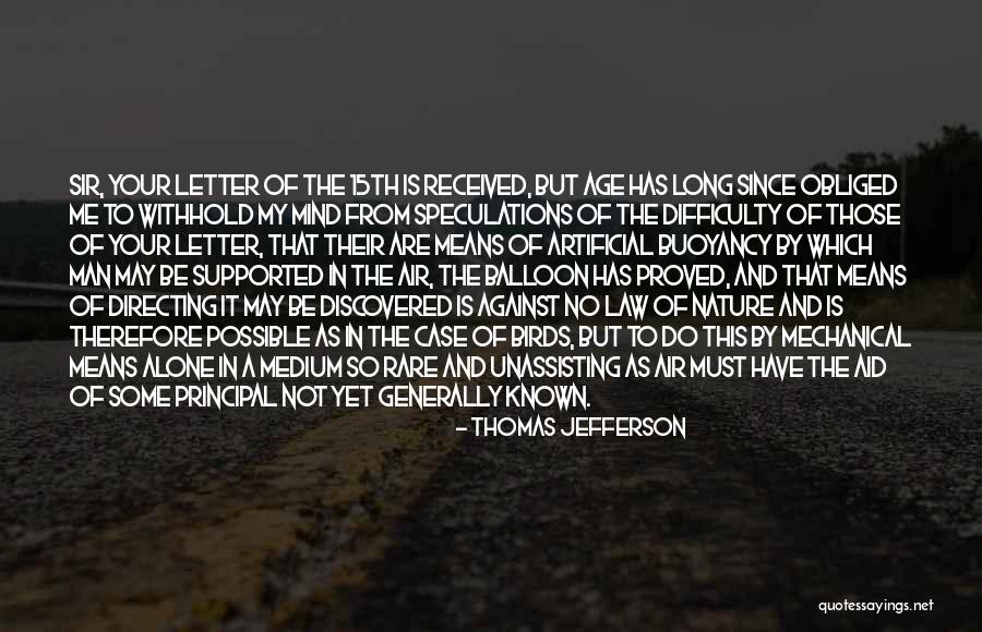 Buoyancy Quotes By Thomas Jefferson Buoyancy Quotes By Thomas Jefferson