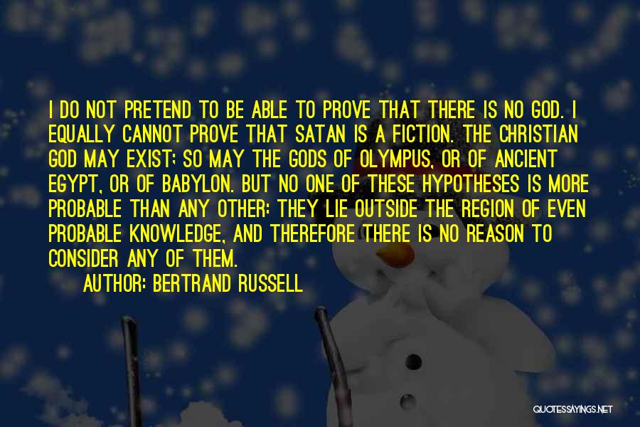 Burden Of Proof Quotes By Bertrand Russell