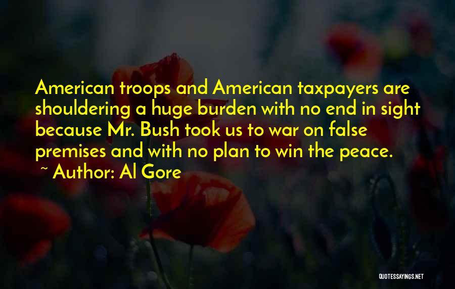 Burden Quotes By Al Gore