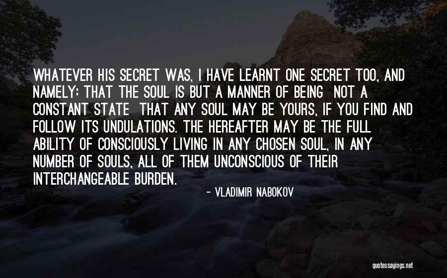 Burden You Quotes By Vladimir Nabokov Burden You Quotes By Vladimir Nabokov